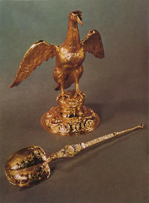 Framed Print : Ampulla and Spoon, 1953 Framed Print : Ampulla and Spoon, 1953