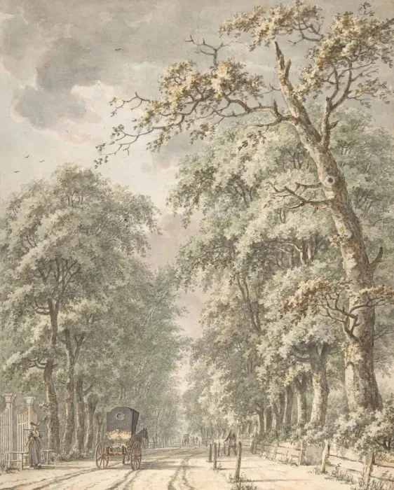 Framed Print : The Amstelveen Road from Amsterdam towards Amstelveen, mid-18th-late 18th century Framed Print : The Amstelveen Road from Amsterdam towards Amstelveen, mid-18th-late 18th century