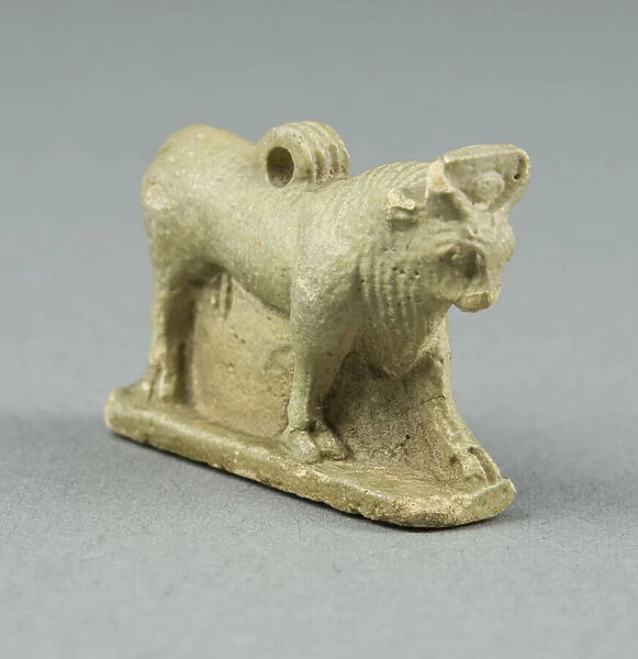 Amulet of the Apis Bull, Egypt, Late Period, Dynasties 26-31 (664-332 BCE)