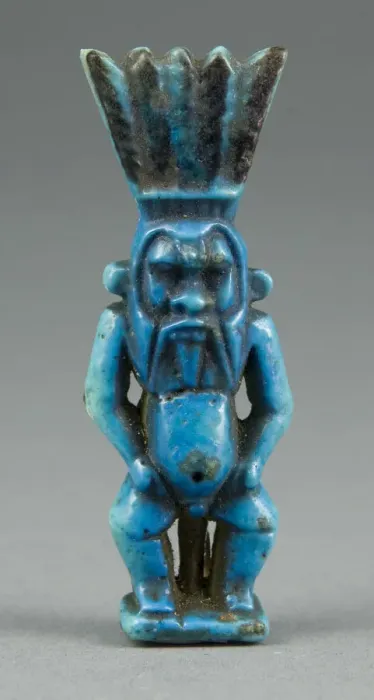 Framed Print : Amulet of Bes, Egypt, Late Period-Ptolemaic Period (664-30 BCE). Creator: Unknown Framed Print : Amulet of Bes, Egypt, Late Period-Ptolemaic Period (664-30 BCE). Creator: Unknown