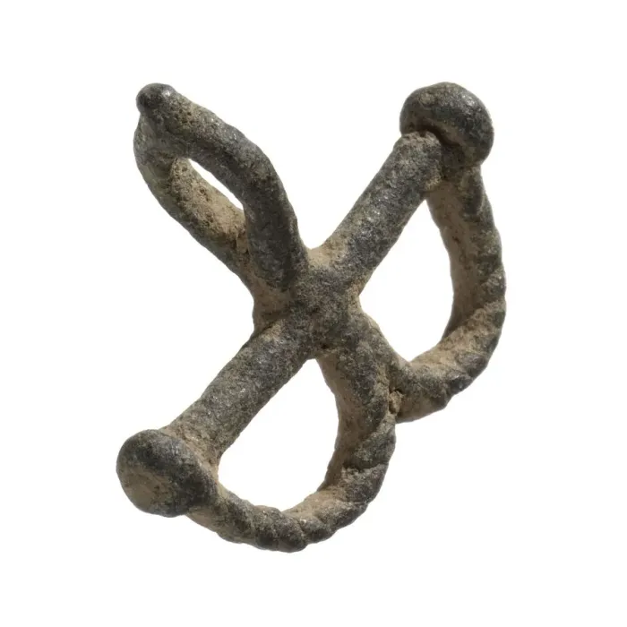 Framed Print : Amulet in the form of miniature shackles, 17th century-18th century. Creator: Unknown Framed Print : Amulet in the form of miniature shackles, 17th century-18th century. Creator: Unknown