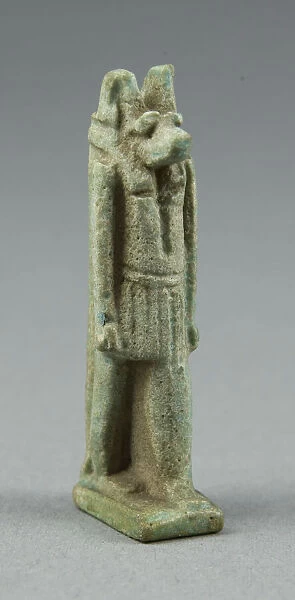 Amulet of the God Anubis, Egypt, Late Period, Dynasties 26-31 (664-332 BCE)