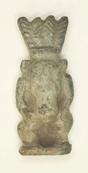 Amulet of the God Bes, Egypt, Third Intermediate Period