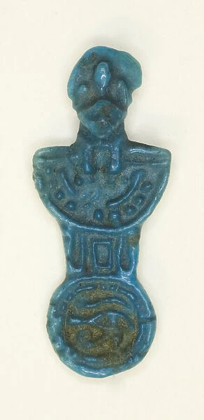 Amulet of a Menat Counterpoise with Lion-headed Goddess, Egypt