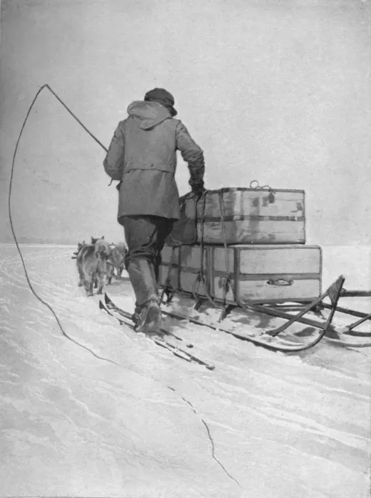 Framed Print : Amundsens Polar Transport, 1911, (1928) Framed Print : Amundsens Polar Transport, 1911, (1928)