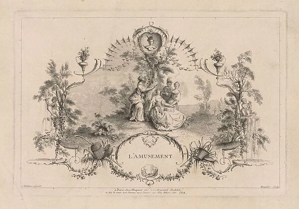 Amusement, Arabesque. Creator: Gabriel Huquier (French, 1695-1772)
