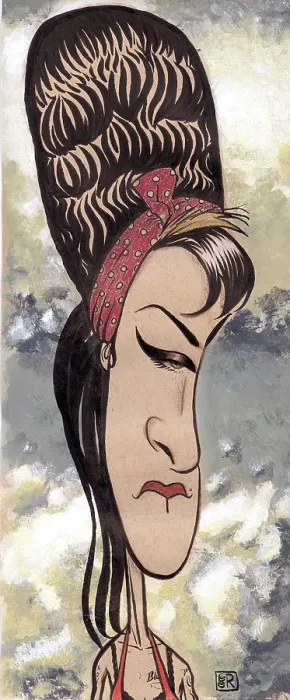 Framed Print : Amy Winehouse. Creator: Dan Springer Framed Print : Amy Winehouse. Creator: Dan Springer