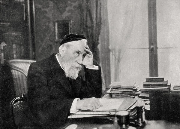 Anatole France, French writer, 1903