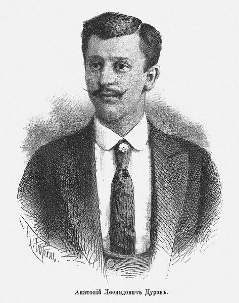 Anatoly Leonidovich Durov (1864-1916), c. 1900. Artist: Borel, Pyotr Fyodorovich (1829-1898)