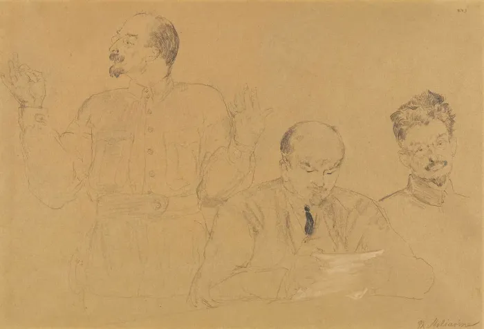 Framed Print : Anatoly Lunacharsky (1875-1933), Vladimir Lenin (1870-1924) and Leon Trotsky (1879-1940), 1921 Framed Print : Anatoly Lunacharsky (1875-1933), Vladimir Lenin (1870-1924) and Leon Trotsky (1879-1940), 1921