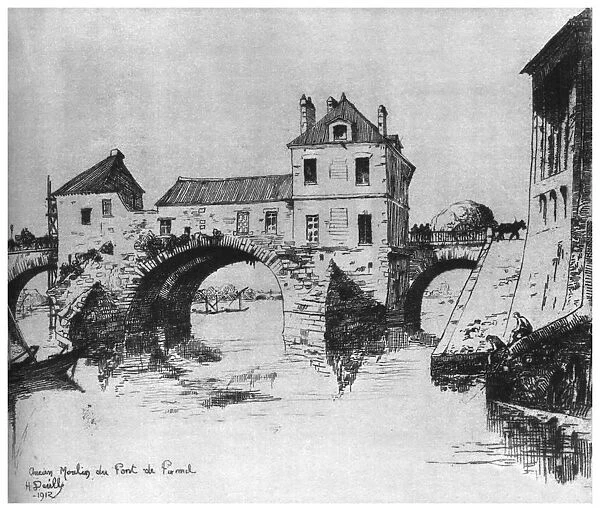 Ancien Moulin, c1840-1880 (1924). Artist: Henri Deville