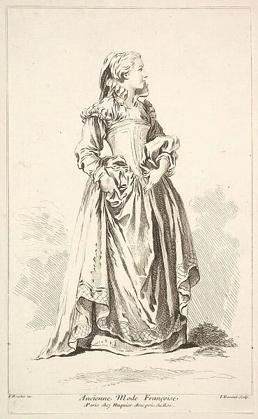 Ancienne Mode Francoise, from Recueil de diverses fig