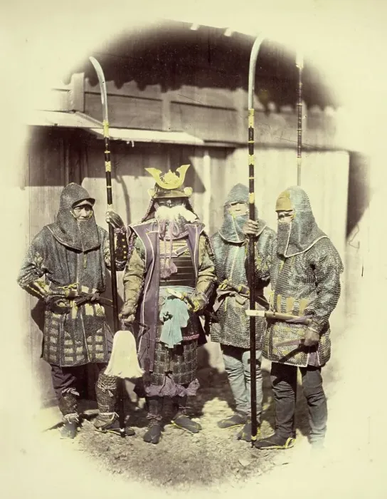 Framed Print : Ancient Armour, 1866-1867. Creator: Felice Beato Framed Print : Ancient Armour, 1866-1867. Creator: Felice Beato
