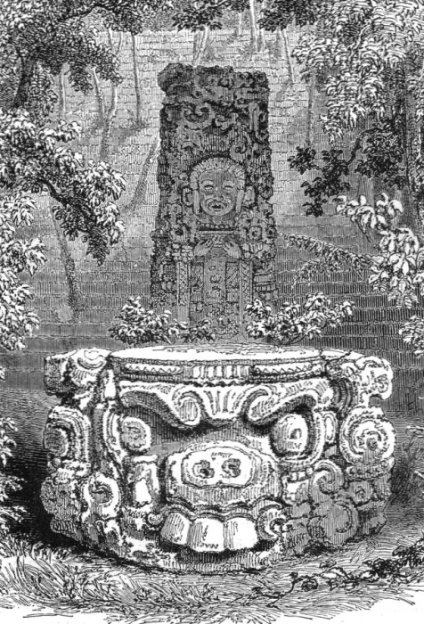 Framed Print : Ancient Aztec Idol; An Ascent of the Cofre de Perote, Mexico, 1875. Creator: Unknown Framed Print : Ancient Aztec Idol; An Ascent of the Cofre de Perote, Mexico, 1875. Creator: Unknown