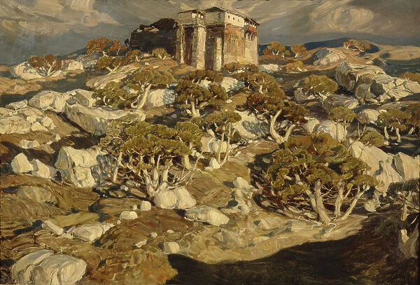 The ancient Crimea, 1903. Artist: Bogayevsky, Konstantin Fyodorovich (1872-1943)