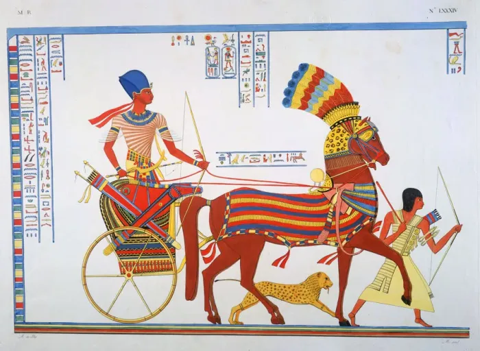 Framed Print : Ancient Egyptain fresco, 19th century. Artist: Ippolito Rosellini Framed Print : Ancient Egyptain fresco, 19th century. Artist: Ippolito Rosellini