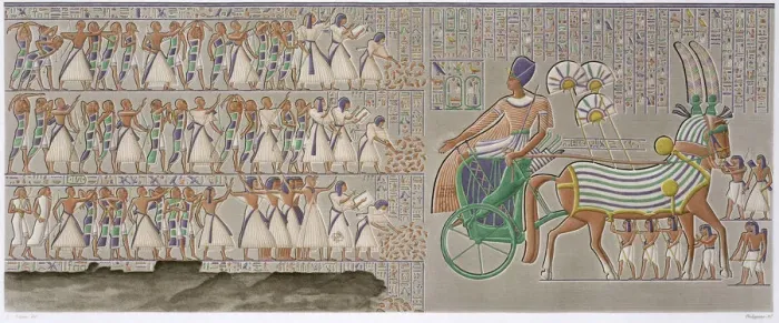 Framed Print : Ancient Egyptian coloured bas reliefs, 1822. Artist: Antoine Phelippeaux Framed Print : Ancient Egyptian coloured bas reliefs, 1822. Artist: Antoine Phelippeaux