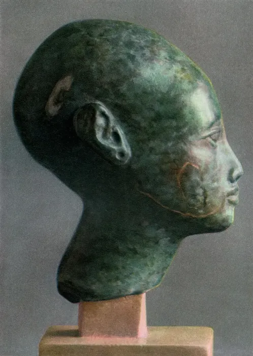 Framed Print : An Ancient Egyptian princess, c1370 BC (1936) Framed Print : An Ancient Egyptian princess, c1370 BC (1936)