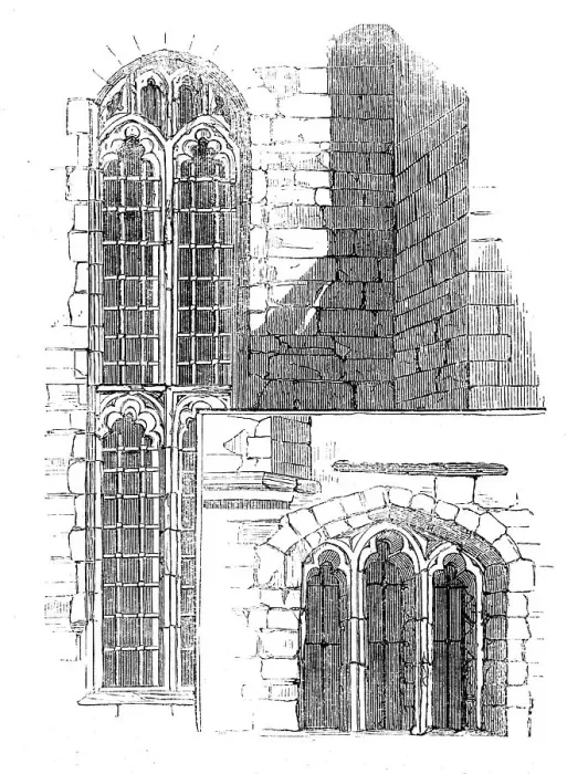 Framed Print : Ancient Fragments of the London Guildhall, 1858. Creator: Unknown Framed Print : Ancient Fragments of the London Guildhall, 1858. Creator: Unknown