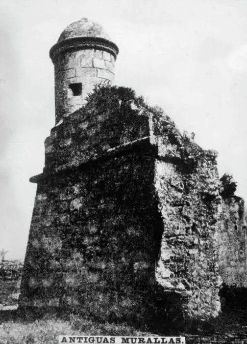 Framed Print : Ancient Havana city walls, (1667), 1920s