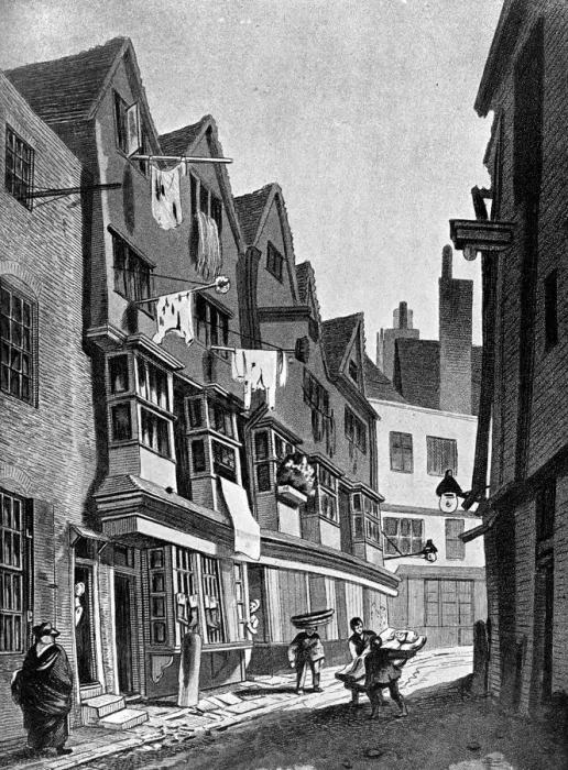 Framed Print : The ancient precincts of the Palace of Westminster, London, 1807 (c1905) Framed Print : The ancient precincts of the Palace of Westminster, London, 1807 (c1905)