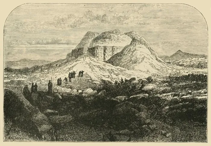 Framed Print : Ancient Ruins at Mugher, 1890. Creator: Unknown Framed Print : Ancient Ruins at Mugher, 1890. Creator: Unknown