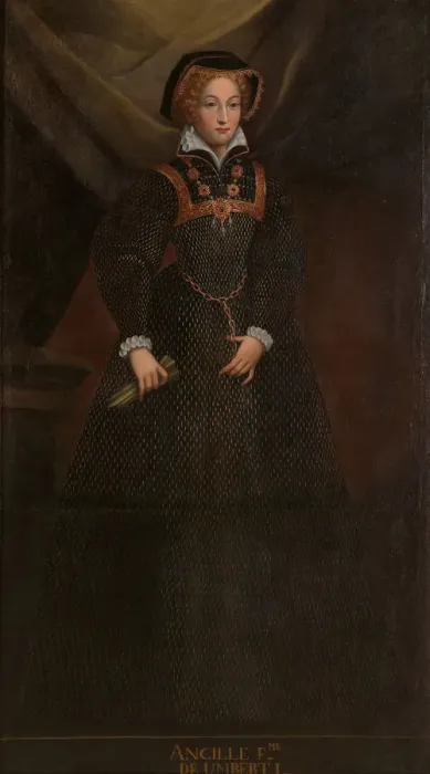 Framed Print : Ancilla, wife of Humbert I of Savoy. Artist: Anonymous Framed Print : Ancilla, wife of Humbert I of Savoy. Artist: Anonymous