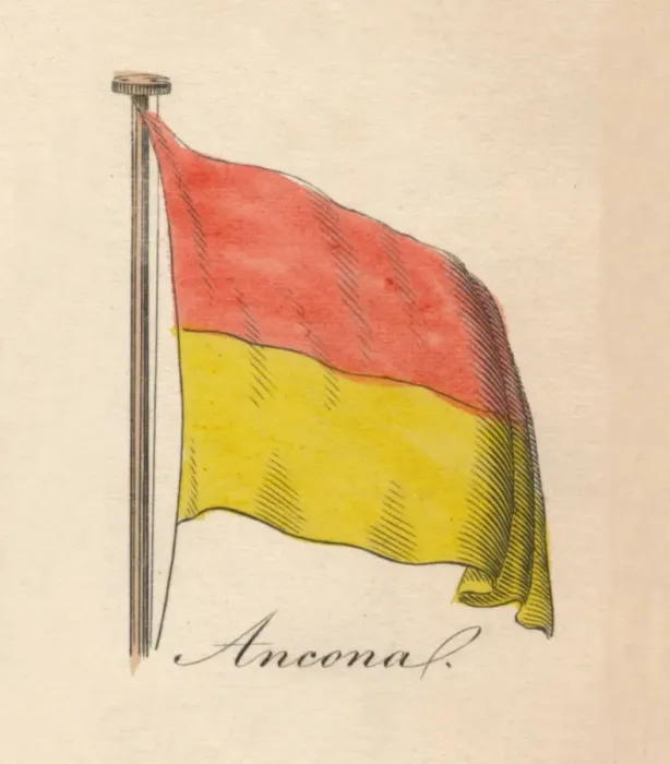 Framed Print : Ancona, 1838 Framed Print : Ancona, 1838