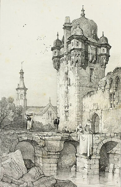 Andernach, 1833. Creator: Samuel Prout