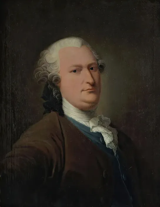 Framed Print : Anders Romberg, (c1750s). Creator: Isak Wacklin Framed Print : Anders Romberg, (c1750s). Creator: Isak Wacklin
