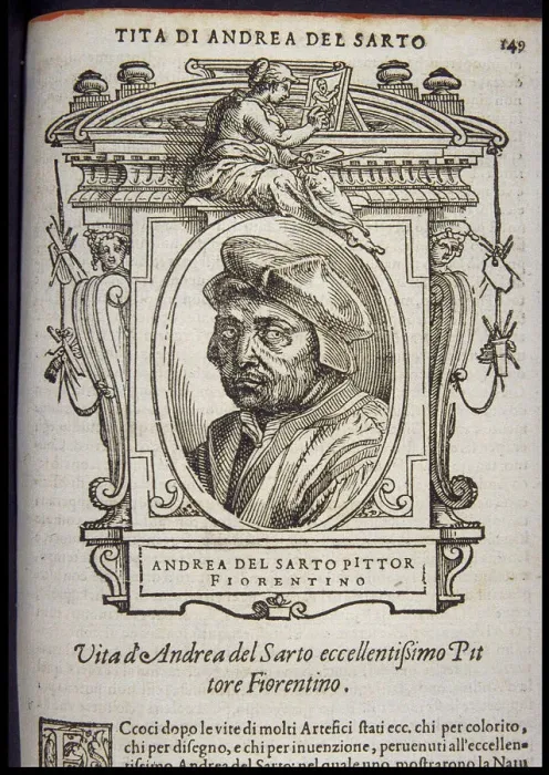 Framed Print : Andrea del Sarto, ca 1568 Framed Print : Andrea del Sarto, ca 1568