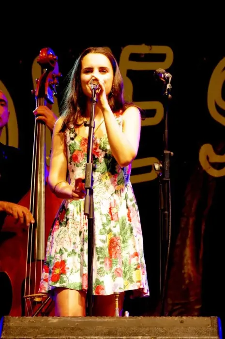 Framed Print : Andrea Motis, Love Supreme Jazz Festival, Glynde Place, East Sussex, 2015. Artist: Brian O Connor Framed Print : Andrea Motis, Love Supreme Jazz Festival, Glynde Place, East Sussex, 2015. Artist: Brian O Connor