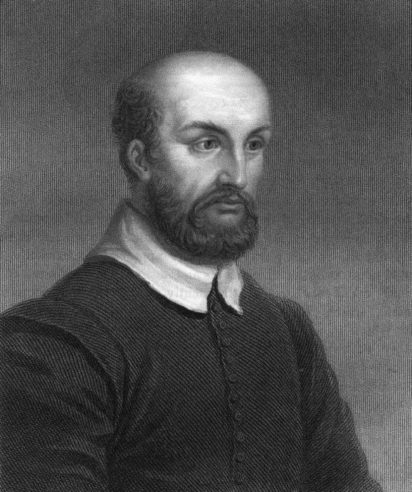 Framed Print : Andrea Palladio, 16th century Italian architect, (1836). Artist: R Woodman Framed Print : Andrea Palladio, 16th century Italian architect, (1836). Artist: R Woodman