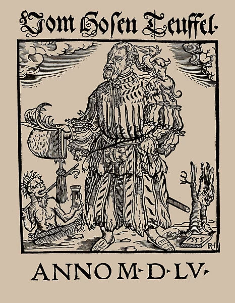 Andreas Musculus: The Trouser Devil (Vom Hosenteufel), 1555