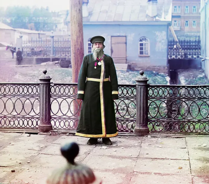 Framed Print : Andrei Petrov Kalganov. former master in the plant. Seventy-two years old, has worked at... 1910. Creator: Sergey Mikhaylovich Prokudin-Gorsky Framed Print : Andrei Petrov Kalganov. former master in the plant. Seventy-two years old, has worked at... 1910. Creator: Sergey Mikhaylovich Prokudin-Gorsky