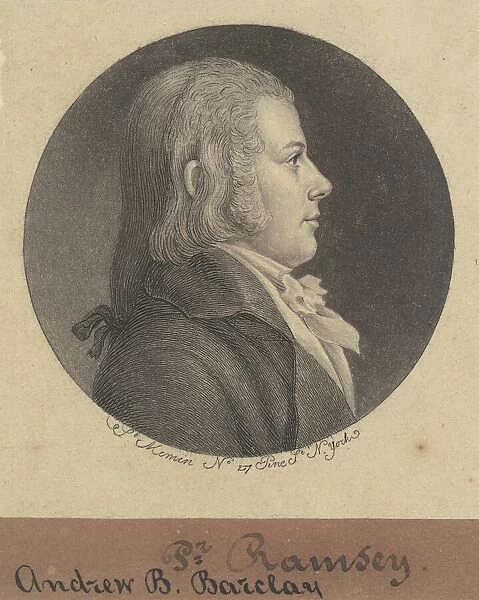 Andrew D. Barclay, 1796-1797. Creator: Charles Balthazar Julien Fé