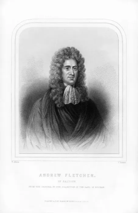 Framed Print : Andrew Fletcher of Saltoun, Scottish writer, politician and patriot, (1870). Artist:s Freeman Framed Print : Andrew Fletcher of Saltoun, Scottish writer, politician and patriot, (1870). Artist:s Freeman