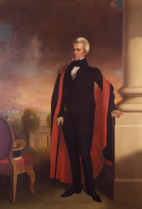 Framed Print : Andrew Jackson, 1836-1837. Creator: Ralph EW Earl Framed Print : Andrew Jackson, 1836-1837. Creator: Ralph EW Earl