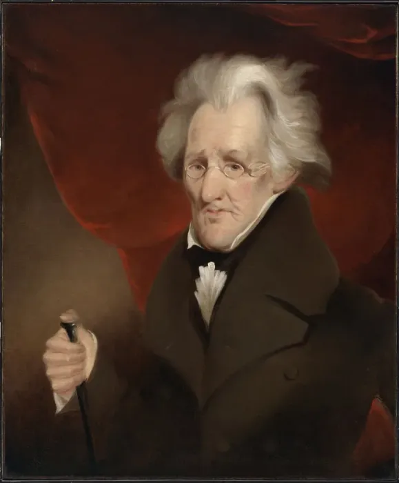 Framed Print : Andrew Jackson, 1840. Creator: Trevor Thomas Fowler Framed Print : Andrew Jackson, 1840. Creator: Trevor Thomas Fowler