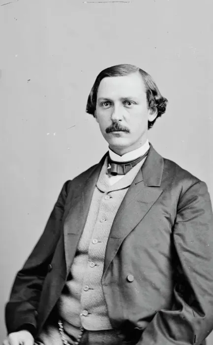 Framed Print : Andrew Jackson Rogers of New Jersey, between 1855 and 1865. Creator: Unknown Framed Print : Andrew Jackson Rogers of New Jersey, between 1855 and 1865. Creator: Unknown