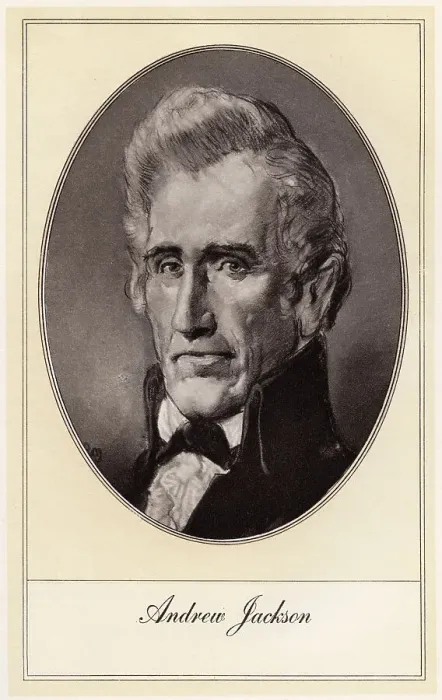 Framed Print : Andrew Jackson, seventh President of the United States, (early 20th century). Artist: Gordon Ross Framed Print : Andrew Jackson, seventh President of the United States, (early 20th century). Artist: Gordon Ross