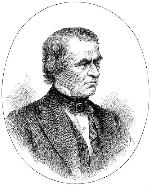Andrew Johnson, 16th President of the United States, (c1880)