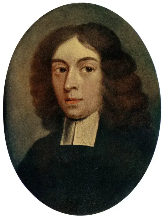 Framed Print : Andrew Marvell, English poet, 17th century Framed Print : Andrew Marvell, English poet, 17th century