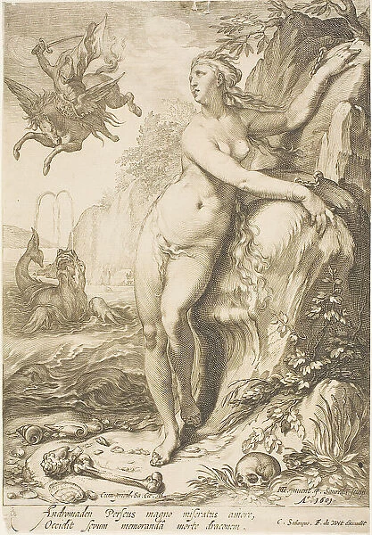 Andromeda, 1601. Creator: Jan Saenredam