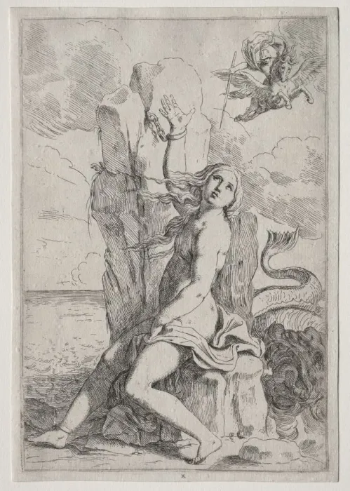 Framed Print : Andromeda. Creator: Lorenzo Lolli (Italian, 1612-1691) Framed Print : Andromeda. Creator: Lorenzo Lolli (Italian, 1612-1691)