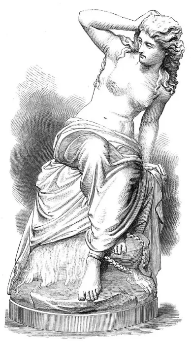 Framed Print : Andromeda, by J. S. Westmacott, 1872. Creator: Unknown Framed Print : Andromeda, by J. S. Westmacott, 1872. Creator: Unknown