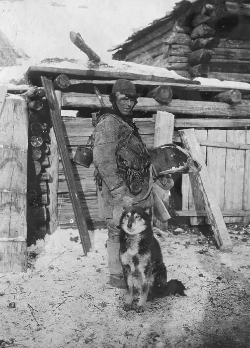 Framed Print : Angarsk hunter, 1911. Creator: Unknown Framed Print : Angarsk hunter, 1911. Creator: Unknown