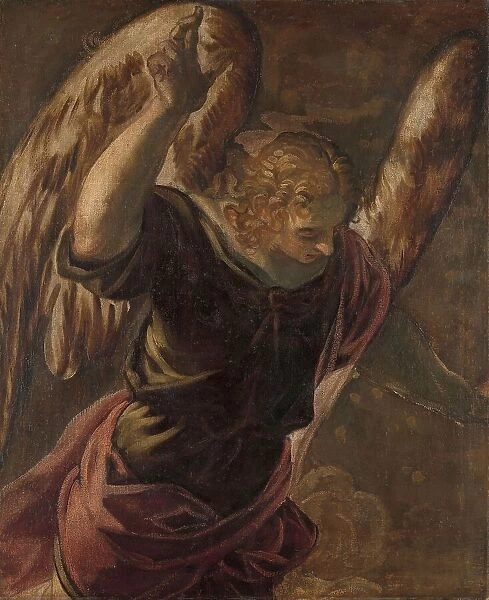 Angel from the Annunciation to the Virgin, 1560-1585. Creator: Jacopo Tintoretto
