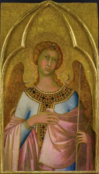 Framed Print : Angel, c1315. Creator: Martini, Simone, di (1280 / 85-1344) Framed Print : Angel, c1315. Creator: Martini, Simone, di (1280 / 85-1344)