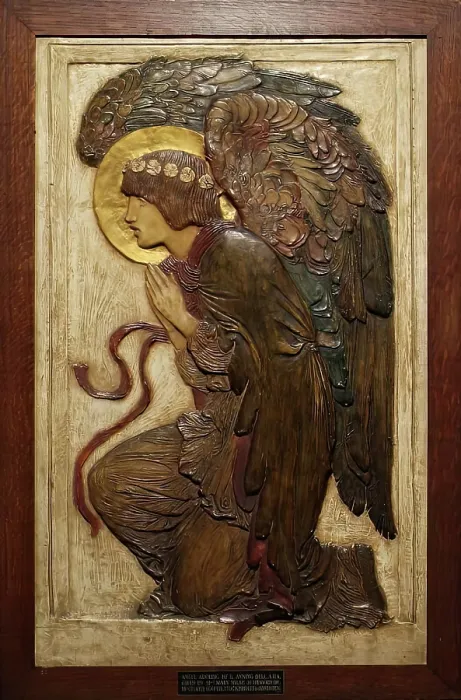 Framed Print : Angel, c1890. Creator: Robert Anning Bell